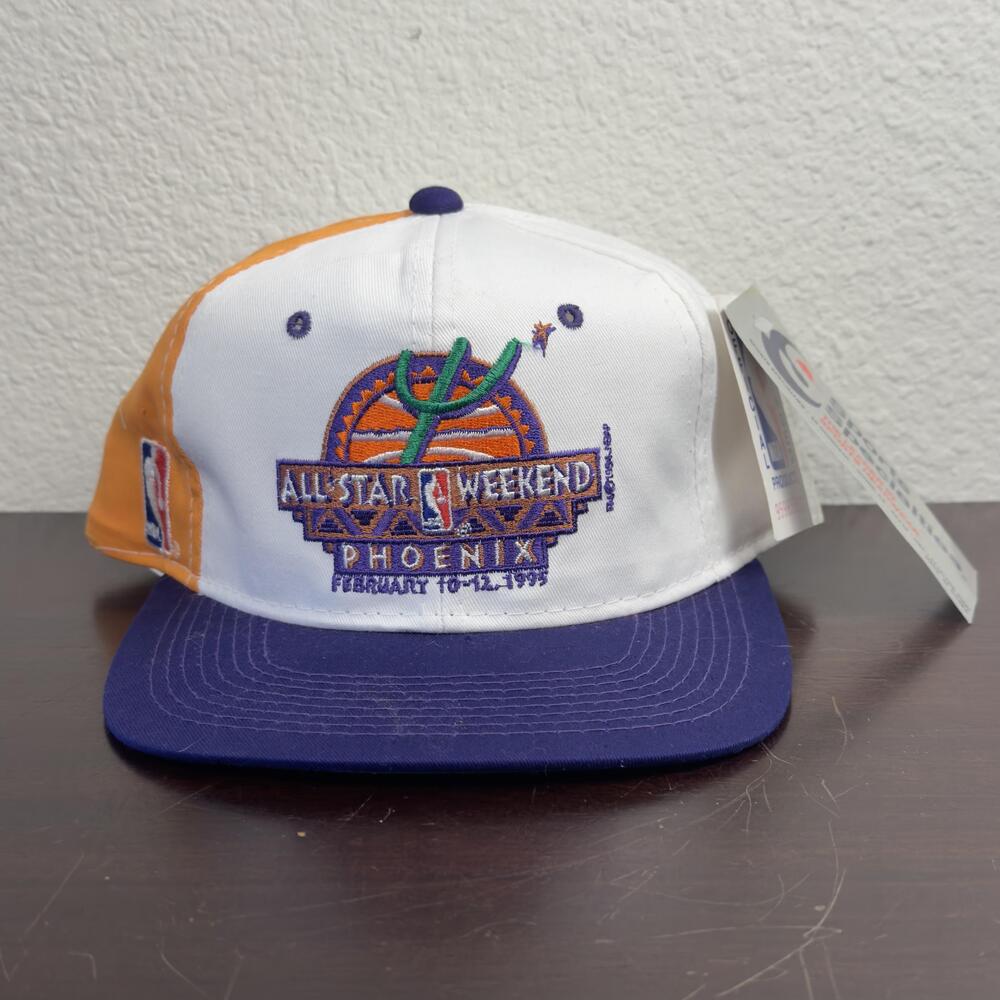 Vintage NBA All Star Game Hat Cap Snap Back Mens One Size NBA Basketball